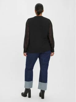 Ολοκαίνουργιο 👍 Vero Moda Curve Γυναίκες Μπλουζάκια Μπλουζάκι Kaya 10280402 Μαύρο Regular Fit 😀 -Εκπτώσεις μαγιό Calvin Klein unnamed file 1017