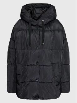 Ολοκαίνουργιο 💯 Vero Moda Curve Γυναίκες Πουπουλένια Μπουφάν Μπουφάν πουπουλένιο Gemmaholly 10255498 Μαύρο Regular Fit ⭐