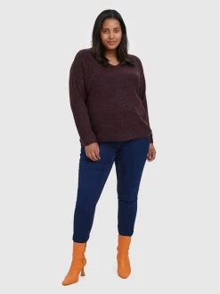 Κουπόνι 🥰 Vero Moda Curve Γυναίκες Πουλόβερ Crewlefile 10238344 Μπορντό Regular Fit 🎉 -Εκπτώσεις μαγιό Calvin Klein unnamed file 1078