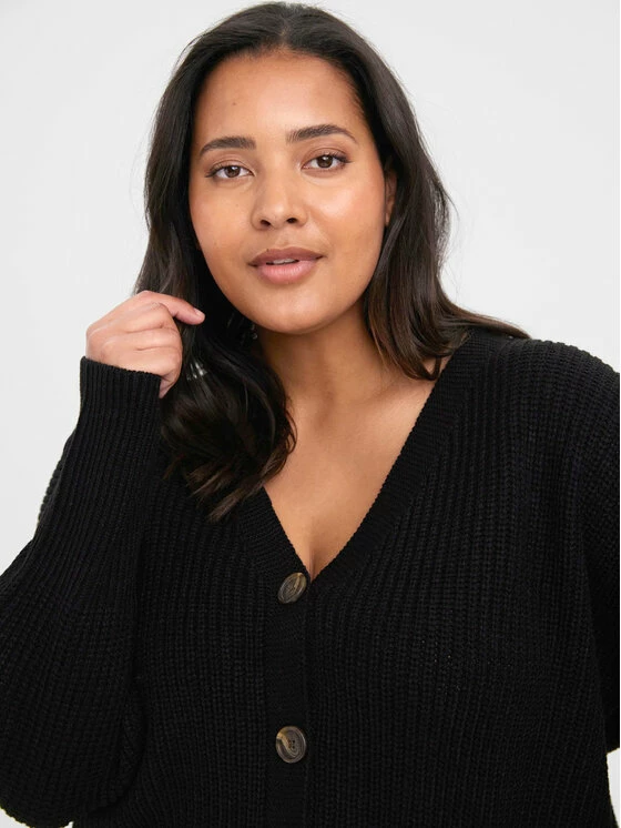 Η καλύτερη συμφωνία 💯 Vero Moda Curve Γυναίκες Ζακέτες Ζακέτα Lea 10276647 Μαύρο Regular Fit 🎁 4 Η καλύτερη συμφωνία 💯 Vero Moda Curve Γυναίκες Ζακέτες Ζακέτα Lea 10276647 Μαύρο Regular Fit 🎁 - Image 4