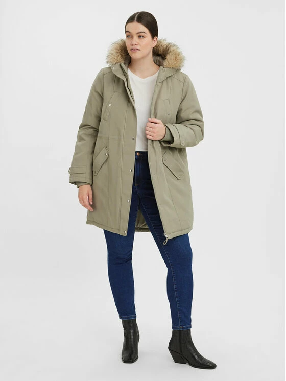 Κουπόνι ⌛ Vero Moda Curve Γυναίκες Χειμωνιάτικα Μπουφάν Parka Trok 10267442 Πράσινο Regular Fit 😀 2 Κουπόνι ⌛ Vero Moda Curve Γυναίκες Χειμωνιάτικα Μπουφάν Parka Trok 10267442 Πράσινο Regular Fit 😀 - Image 2