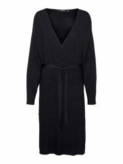 Ολοκαίνουργιο ✨ Vero Moda Curve Γυναίκες Πλεκτά Φορέματα Φόρεμα υφασμάτινο Hollyrem 10277176 Μαύρο Regular Fit ⌛ -Εκπτώσεις μαγιό Calvin Klein unnamed file 1109