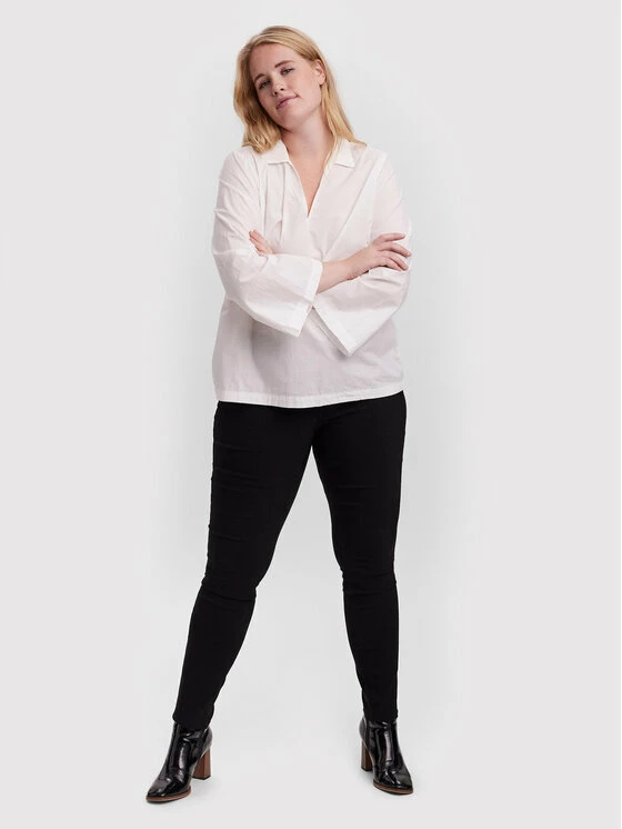 Συμφωνίες 👏 Vero Moda Curve Γυναίκες Μπλουζάκια Μπλουζάκι Bente 10259017 Λευκό Loose Fit 👍 2 Συμφωνίες 👏 Vero Moda Curve Γυναίκες Μπλουζάκια Μπλουζάκι Bente 10259017 Λευκό Loose Fit 👍 - Image 2