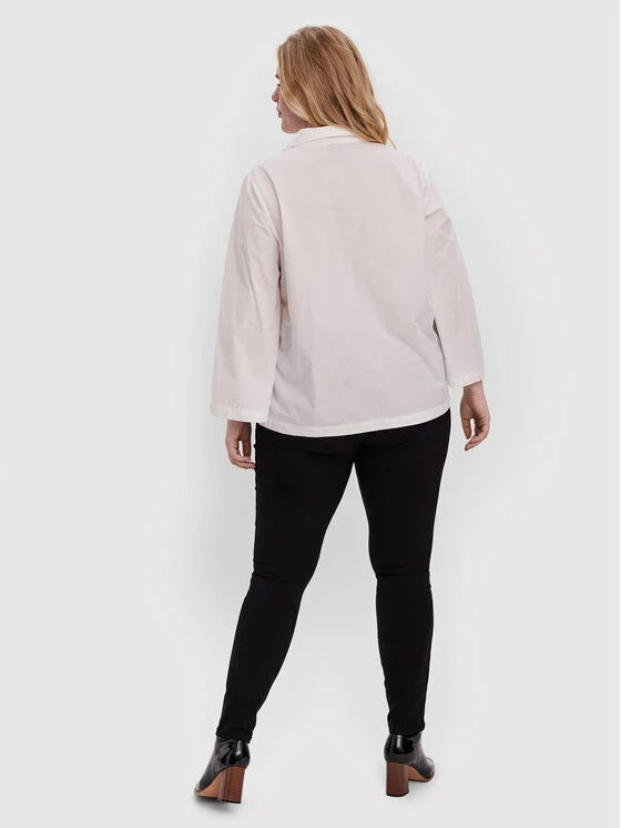 Συμφωνίες 👏 Vero Moda Curve Γυναίκες Μπλουζάκια Μπλουζάκι Bente 10259017 Λευκό Loose Fit 👍 3 Συμφωνίες 👏 Vero Moda Curve Γυναίκες Μπλουζάκια Μπλουζάκι Bente 10259017 Λευκό Loose Fit 👍 - Image 3