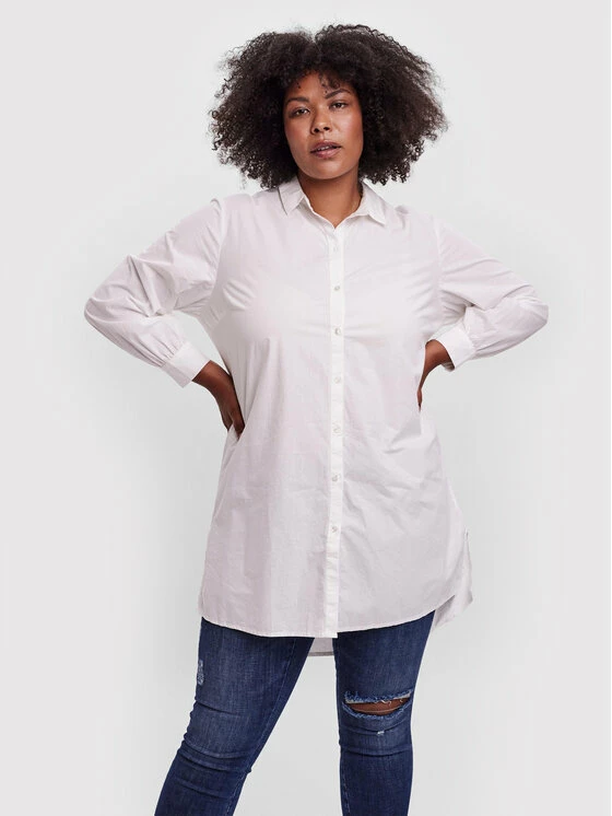 Φτηνός 👍 Vero Moda Curve Γυναίκες Casual Πουκάμισα Πουκάμισο Bente 10259019 Λευκό Loose Fit 🌟 1 Φτηνός 👍 Vero Moda Curve Γυναίκες Casual Πουκάμισα Πουκάμισο Bente 10259019 Λευκό Loose Fit 🌟