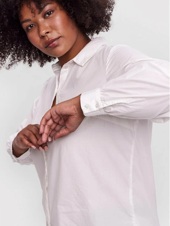 Φτηνός 👍 Vero Moda Curve Γυναίκες Casual Πουκάμισα Πουκάμισο Bente 10259019 Λευκό Loose Fit 🌟 5 Φτηνός 👍 Vero Moda Curve Γυναίκες Casual Πουκάμισα Πουκάμισο Bente 10259019 Λευκό Loose Fit 🌟 - Image 5