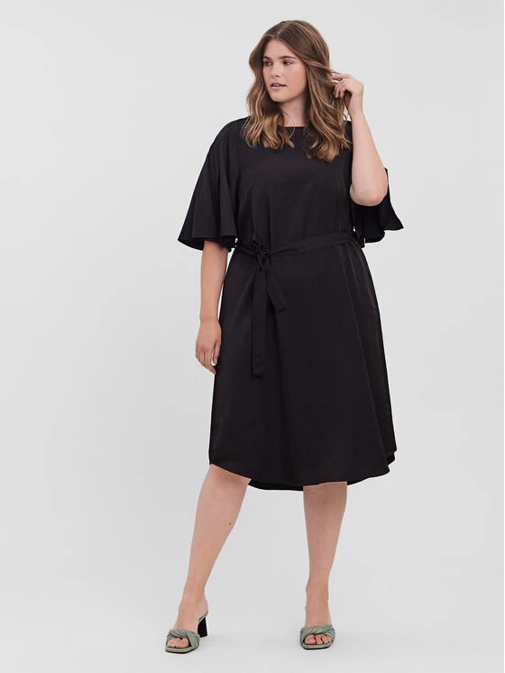 Συμφωνίες 😉 Vero Moda Curve Γυναίκες Καθημερινά Φορέματα Φόρεμα καθημερινό Bonnie 10259340 Μαύρο Regular Fit 👏 2 Συμφωνίες 😉 Vero Moda Curve Γυναίκες Καθημερινά Φορέματα Φόρεμα καθημερινό Bonnie 10259340 Μαύρο Regular Fit 👏 - Image 2