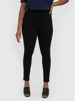 Εκπτωση 🥰 Vero Moda Curve Γυναίκες Κολάν Silina 10256722 Μαύρο Slim Fit ✨
