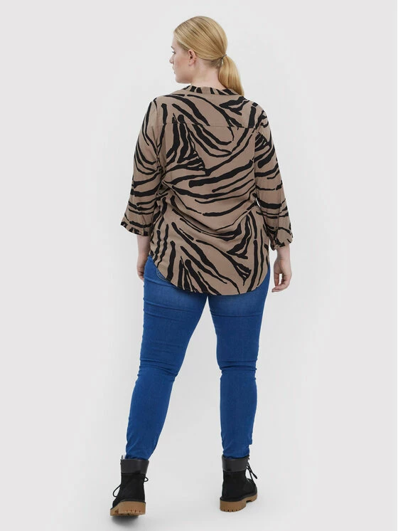 Προϋπολογισμός ✨ Vero Moda Curve Γυναίκες Casual Πουκάμισα Πουκάμισο Zee 10257512 Καφέ Regular Fit 😀 3 Προϋπολογισμός ✨ Vero Moda Curve Γυναίκες Casual Πουκάμισα Πουκάμισο Zee 10257512 Καφέ Regular Fit 😀 - Image 3