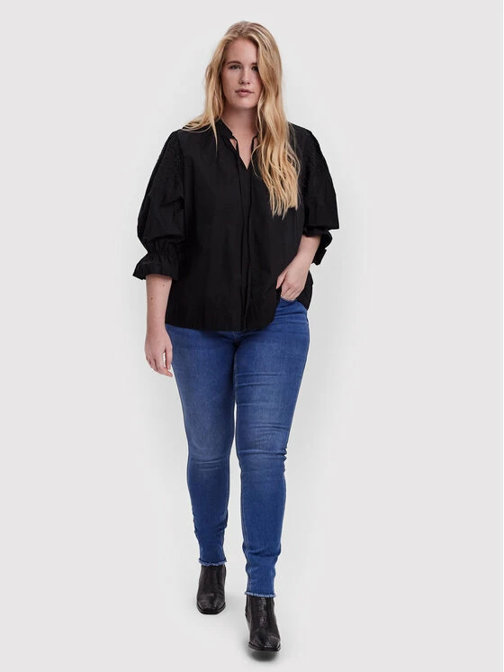 Συμφωνίες ❤️ Vero Moda Curve Γυναίκες Μπλουζάκια Μπλουζάκι Rianne 10256550 Μαύρο Regular Fit 🧨 2 Συμφωνίες ❤️ Vero Moda Curve Γυναίκες Μπλουζάκια Μπλουζάκι Rianne 10256550 Μαύρο Regular Fit 🧨 - Image 2