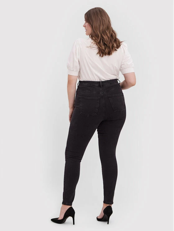 Τοπ 10 👍 Vero Moda Curve Γυναίκες Τζιν Sophia 10256520 Μαύρο Skinny Fit 🤩 3 Τοπ 10 👍 Vero Moda Curve Γυναίκες Τζιν Sophia 10256520 Μαύρο Skinny Fit 🤩 - Image 3