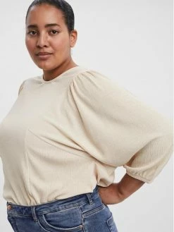 Προώθηση 💯 Vero Moda Curve Γυναίκες Μπλουζάκια Μπλουζάκι Rosi 10252101 Μπεζ Regular Fit ⭐ -Εκπτώσεις μαγιό Calvin Klein unnamed file 1221