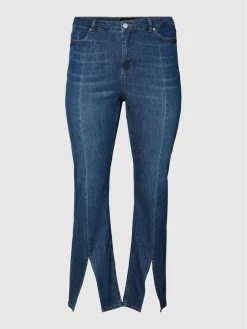 Η καλύτερη συμφωνία 💯 Vero Moda Curve Γυναίκες Slim Fit Τζιν Riley 10252193 Μπλε Flare Fit 🔥
