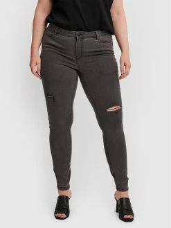 Αγορά 👏 Vero Moda Curve Γυναίκες Τζιν Ludy 10249821 Γκρι Slim Fit 🔔