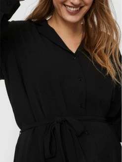 ΧΟΝΔΡΙΚΟ ΕΜΠΟΡΙΟ 🎁 Vero Moda Curve Γυναίκες Φορέματα σε Στυλ Πουκάμισο & Σεμιζιέ Φόρεμα πουκάμισο Saga 10245512 Μαύρο Regular Fit 😍 -Εκπτώσεις μαγιό Calvin Klein unnamed file 1269