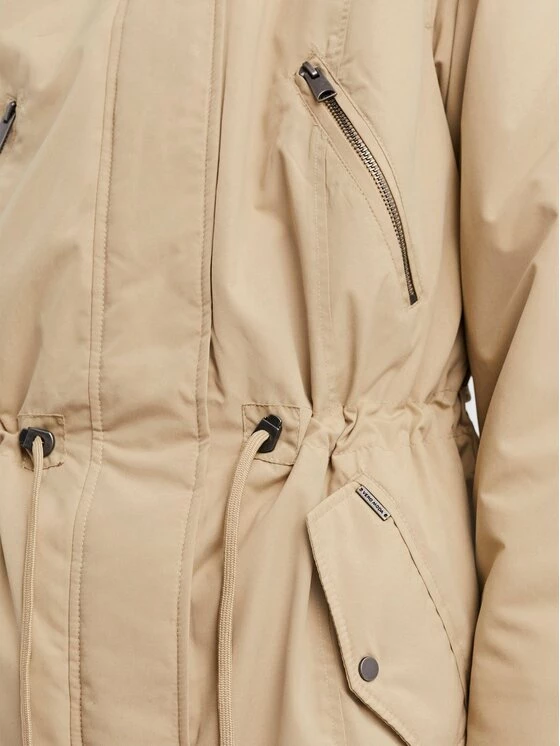 Προώθηση 🤩 Vero Moda Curve Γυναίκες Μπουφάν Παρκά Parka Agnes Beate 10248654 Μπεζ Regular Fit 🌟 4 Προώθηση 🤩 Vero Moda Curve Γυναίκες Μπουφάν Παρκά Parka Agnes Beate 10248654 Μπεζ Regular Fit 🌟 - Image 4