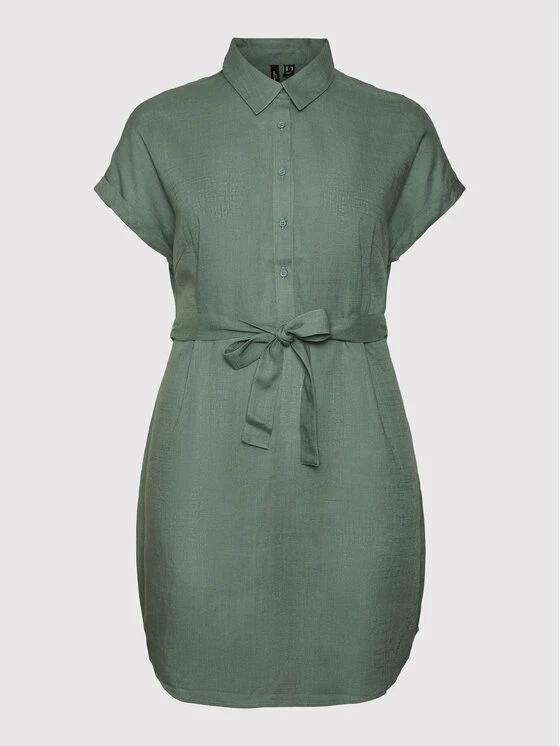 ΧΟΝΔΡΙΚΟ ΕΜΠΟΡΙΟ 👍 Vero Moda Curve Γυναίκες Καθημερινά Φορέματα Φόρεμα καθημερινό Lailah 10266754 Πράσινο Regular Fit 🧨 5 ΧΟΝΔΡΙΚΟ ΕΜΠΟΡΙΟ 👍 Vero Moda Curve Γυναίκες Καθημερινά Φορέματα Φόρεμα καθημερινό Lailah 10266754 Πράσινο Regular Fit 🧨 - Image 5