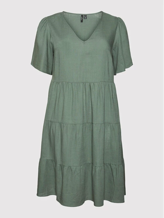 Εκπτωση ⌛ Vero Moda Curve Γυναίκες Καθημερινά Φορέματα Φόρεμα καθημερινό Lailah 10266752 Πράσινο Regular Fit 🥰 5 Εκπτωση ⌛ Vero Moda Curve Γυναίκες Καθημερινά Φορέματα Φόρεμα καθημερινό Lailah 10266752 Πράσινο Regular Fit 🥰 - Image 5