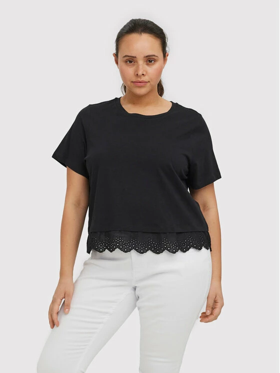 Καλύτερη πώληση 😍 Vero Moda Curve Γυναίκες Μπλουζάκια Μπλουζάκι ☀️ Summer 10273938 Μαύρο Regular Fit 😀 1 Καλύτερη πώληση 😍 Vero Moda Curve Γυναίκες Μπλουζάκια Μπλουζάκι ☀️ Summer 10273938 Μαύρο Regular Fit 😀