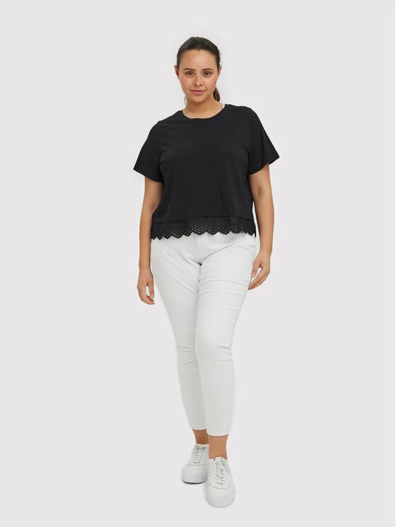 Καλύτερη πώληση 😍 Vero Moda Curve Γυναίκες Μπλουζάκια Μπλουζάκι ☀️ Summer 10273938 Μαύρο Regular Fit 😀 2 Καλύτερη πώληση 😍 Vero Moda Curve Γυναίκες Μπλουζάκια Μπλουζάκι ☀️ Summer 10273938 Μαύρο Regular Fit 😀 - Image 2