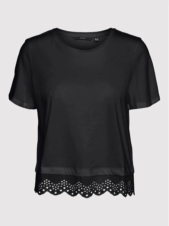 Καλύτερη πώληση 😍 Vero Moda Curve Γυναίκες Μπλουζάκια Μπλουζάκι ☀️ Summer 10273938 Μαύρο Regular Fit 😀 5 Καλύτερη πώληση 😍 Vero Moda Curve Γυναίκες Μπλουζάκια Μπλουζάκι ☀️ Summer 10273938 Μαύρο Regular Fit 😀 - Image 5