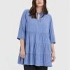 Κουπόνι 😉 Vero Moda Curve Γυναίκες Τουνίκ Kenia 10266952 Μπλε Regular Fit 🔥