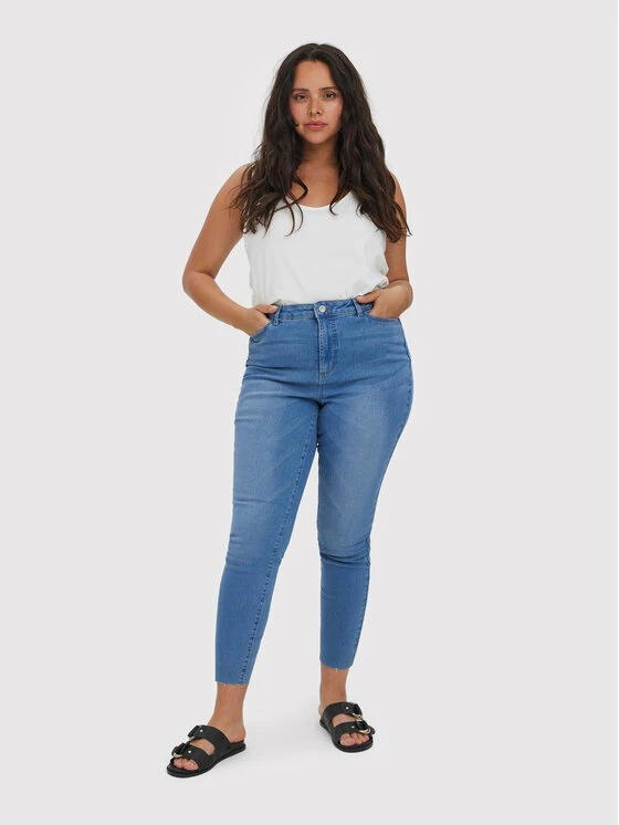 Εξοδος ✔️ Vero Moda Curve Γυναίκες Τζιν Loraemilee 10266777 Μπλε Slim Fit 🤩 2 Εξοδος ✔️ Vero Moda Curve Γυναίκες Τζιν Loraemilee 10266777 Μπλε Slim Fit 🤩 - Image 2