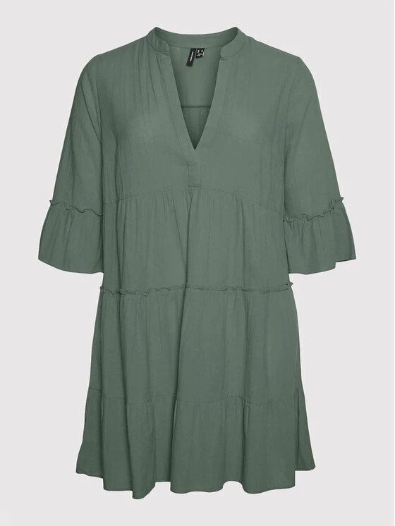 Πολύ καλή προσφορά 🌟 Vero Moda Curve Γυναίκες Καθημερινά Φορέματα Φόρεμα καθημερινό Giana 10266024 Πράσινο Regular Fit 😉 5 Πολύ καλή προσφορά 🌟 Vero Moda Curve Γυναίκες Καθημερινά Φορέματα Φόρεμα καθημερινό Giana 10266024 Πράσινο Regular Fit 😉 - Image 5