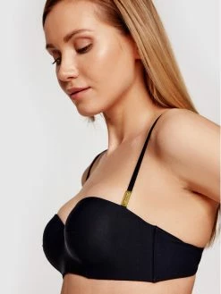 Best Pirce 🌟 Calvin Klein Swimwear Γυναίκες Μπικίνι πάνω μέρος Structured Bandeau KW0KW01389 Μαύρο 👏 -Εκπτώσεις μαγιό Calvin Klein unnamed file 148