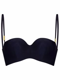 Best Pirce 🌟 Calvin Klein Swimwear Γυναίκες Μπικίνι πάνω μέρος Structured Bandeau KW0KW01389 Μαύρο 👏 -Εκπτώσεις μαγιό Calvin Klein unnamed file 149