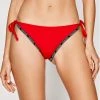 Η καλύτερη συμφωνία 👍 Calvin Klein Swimwear Γυναίκες Μπικίνι κάτω μέρος KW0KW01326 Κόκκινο ⭐