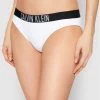 Νέος ⭐ Calvin Klein Swimwear Γυναίκες Μπικίνι κάτω μέρος KW0KW01233 Λευκό 🥰