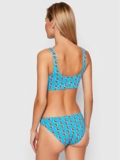 Ολοκαίνουργιο 🌟 Calvin Klein Swimwear Γυναίκες Μπικίνι πάνω μέρος Print KW0KW01420 Μπλε 👏 -Εκπτώσεις μαγιό Calvin Klein unnamed file 416