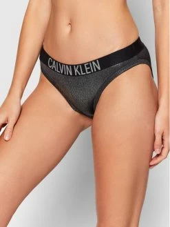 Κουπόνι ✨ Calvin Klein Swimwear Γυναίκες Μπικίνι κάτω μέρος Core Festive KW0KW01578 Ασημί 🤩