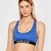 Συμφωνίες 🥰 Calvin Klein Swimwear Γυναίκες Μπικίνι πάνω μέρος KW0KW01839 Μπλε 🔔