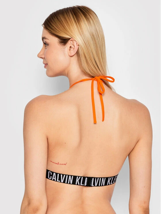 Συμφωνίες 💯 Calvin Klein Swimwear Γυναίκες Μπικίνι πάνω μέρος Triangle KW0KW01850 Πορτοκαλί ⭐ 3 Συμφωνίες 💯 Calvin Klein Swimwear Γυναίκες Μπικίνι πάνω μέρος Triangle KW0KW01850 Πορτοκαλί ⭐ - Image 3