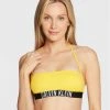 Εξοδος 🥰 Calvin Klein Swimwear Γυναίκες Μπικίνι πάνω μέρος Intense Power KW0KW01907 Κίτρινο 🔥