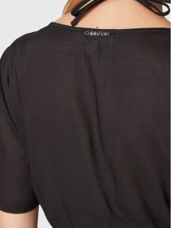 Πολύ καλή προσφορά 😉 Calvin Klein Swimwear Γυναίκες Ρούχα Παραλίας Πόντσο KW0KW01786 Μαύρο Regular Fit ⌛ -Εκπτώσεις μαγιό Calvin Klein unnamed file 496