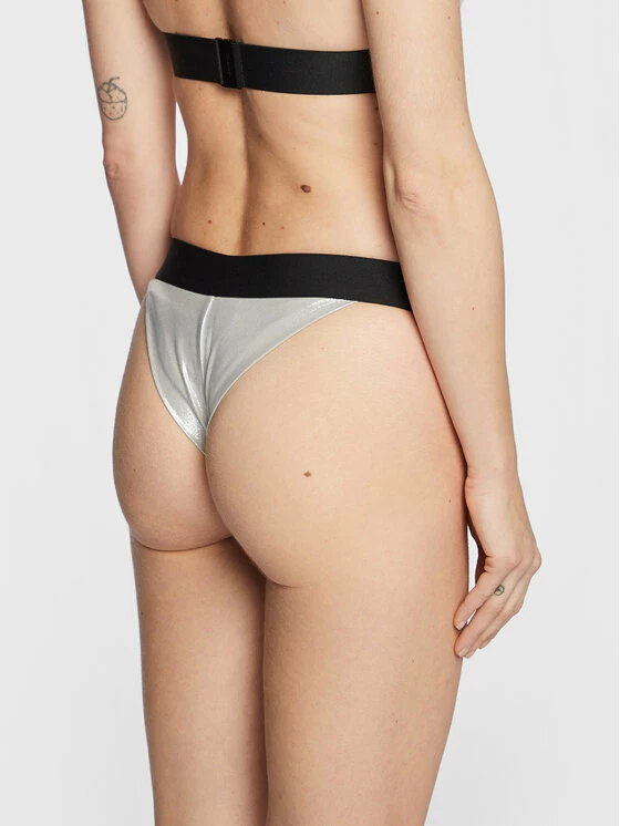 Τοπ 10 ❤️ Calvin Klein Swimwear Γυναίκες Μπικίνι κάτω μέρος KW0KW01950 Ασημί 🔥 3 Τοπ 10 ❤️ Calvin Klein Swimwear Γυναίκες Μπικίνι κάτω μέρος KW0KW01950 Ασημί 🔥 - Image 3