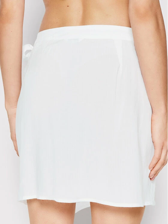 Φτηνός ⌛ Calvin Klein Swimwear Γυναίκες Φούστα Mini KW0KW01787 Λευκό Regular Fit 🛒 3 Φτηνός ⌛ Calvin Klein Swimwear Γυναίκες Φούστα Mini KW0KW01787 Λευκό Regular Fit 🛒 - Image 3