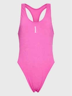 Flash Sale 😍 Calvin Klein Swimwear Γυναίκες Ολόσωμα Μαγιό Μαγιό KW0KW01909 Ροζ 🔔 -Εκπτώσεις μαγιό Calvin Klein unnamed file 616