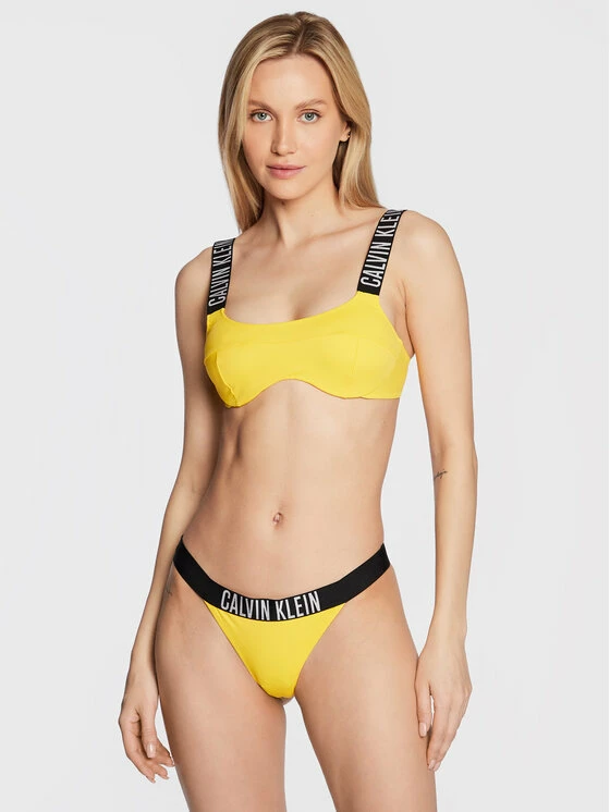 Προώθηση 🥰 Calvin Klein Swimwear Γυναίκες Μπικίνι πάνω μέρος Intense Power KW0KW01908 Κίτρινο 🤩 2 Προώθηση 🥰 Calvin Klein Swimwear Γυναίκες Μπικίνι πάνω μέρος Intense Power KW0KW01908 Κίτρινο 🤩 - Image 2