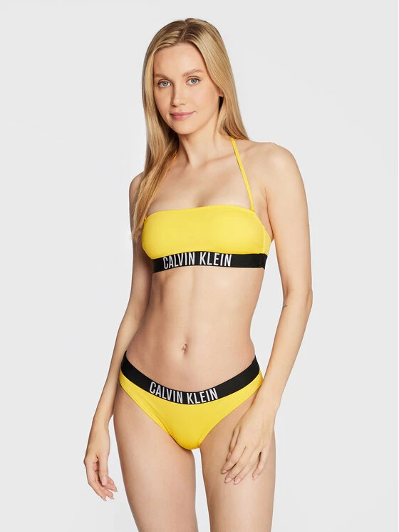 Best Pirce 😍 Calvin Klein Swimwear Γυναίκες Μπικίνι κάτω μέρος Intense Power KW0KW01728 Κίτρινο 🥰 2 Best Pirce 😍 Calvin Klein Swimwear Γυναίκες Μπικίνι κάτω μέρος Intense Power KW0KW01728 Κίτρινο 🥰 - Image 2