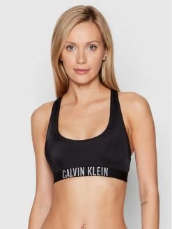 Best Pirce 😍 Calvin Klein Swimwear Γυναίκες Μπικίνι πάνω μέρος KW0KW01839 Μαύρο ✨