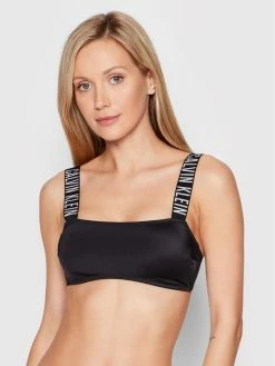 Flash Sale 🤩 Calvin Klein Swimwear Γυναίκες Μπικίνι πάνω μέρος KW0KW01825 Μαύρο 🔔