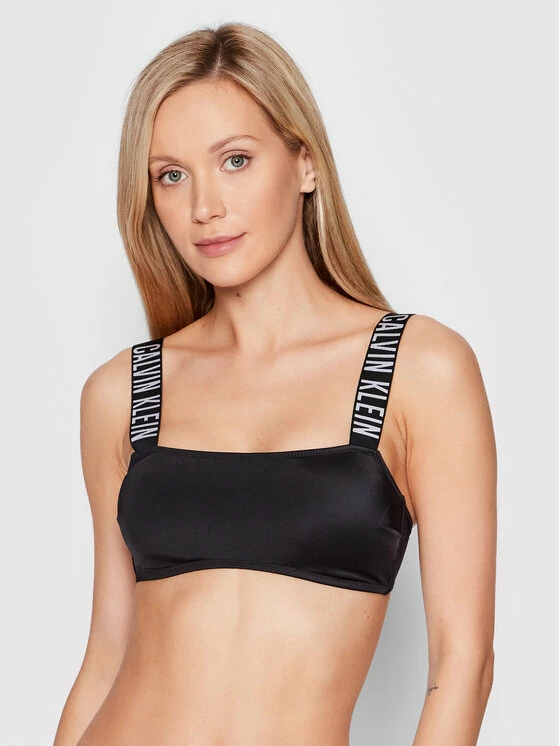 Flash Sale 🤩 Calvin Klein Swimwear Γυναίκες Μπικίνι πάνω μέρος KW0KW01825 Μαύρο 🔔 1 Flash Sale 🤩 Calvin Klein Swimwear Γυναίκες Μπικίνι πάνω μέρος KW0KW01825 Μαύρο 🔔