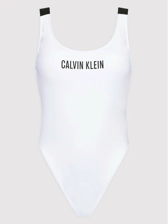 Ολοκαίνουργιο 😀 Calvin Klein Swimwear Γυναίκες Ολόσωμα Μαγιό Μαγιό Intense Power KW0KW01597 Λευκό 😀 5 Ολοκαίνουργιο 😀 Calvin Klein Swimwear Γυναίκες Ολόσωμα Μαγιό Μαγιό Intense Power KW0KW01597 Λευκό 😀 - Image 5