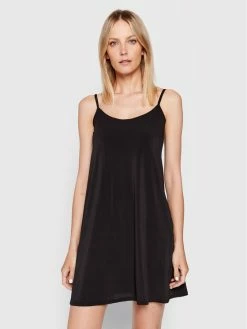 Πολύ καλή προσφορά 🔥 Calvin Klein Swimwear Γυναίκες Καλοκαιρινά Φορέματα Φόρεμα καλοκαιρινό KW0KW01788 Μαύρο Regular Fit ✔️