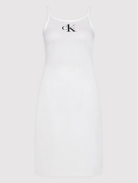 Ολοκαίνουργιο 👍 Calvin Klein Swimwear Γυναίκες Ρούχα Παραλίας Φόρεμα παραλίας Ck One KW0KW01783 Λευκό Regular Fit 🌟 5 Ολοκαίνουργιο 👍 Calvin Klein Swimwear Γυναίκες Ρούχα Παραλίας Φόρεμα παραλίας Ck One KW0KW01783 Λευκό Regular Fit 🌟 - Image 5