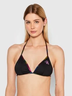 Αγορά 🧨 Calvin Klein Swimwear Γυναίκες Μπικίνι πάνω μέρος KW0KW01757 Μαύρο ❤️